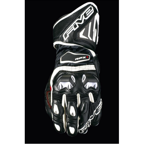 Five RFX1 Black/White Womens Gloves [Size:SM]