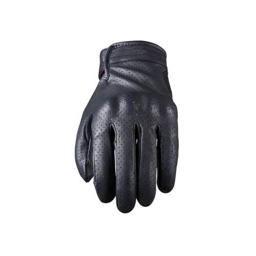 Five Mustang Vented Black Gloves [Size:SM]