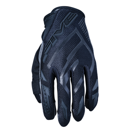 Five MXF Prorider S Full Black Gloves [Size:SM]