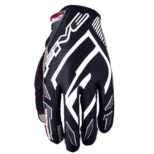 Five MXF Prorider S Black/White Gloves [Size:SM]