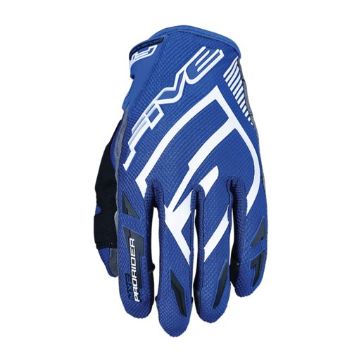 Five MXF Prorider-S Blue Gloves [Size:SM]