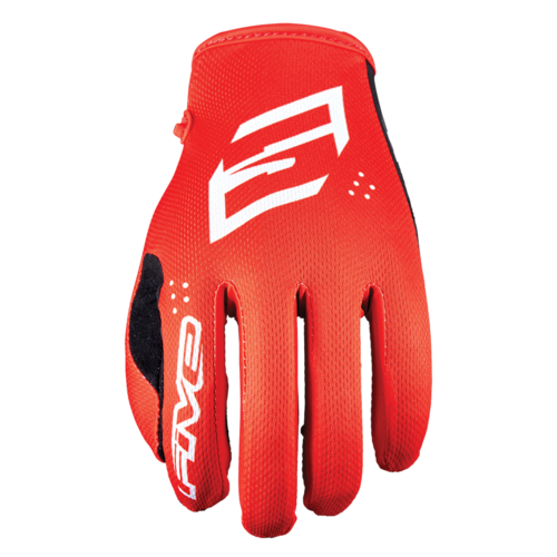 Five MXF4 Mono Red Gloves [Size:SM]