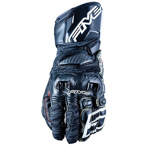 Five RFX Race Black Gloves [Size:SM]