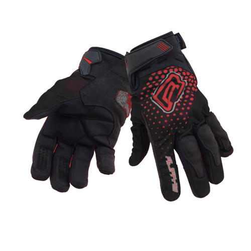 Rjays Dune Black/Red Gloves [Size:SM]