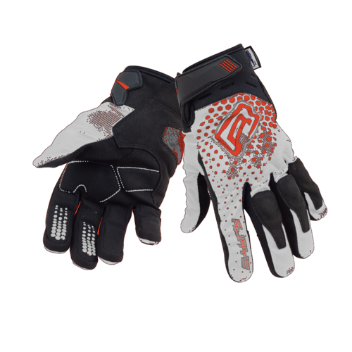 Rjays Dune Black/White/Orange Gloves [Size:SM]
