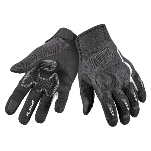 Rjays Flow Black/White Gloves [Size:SM]