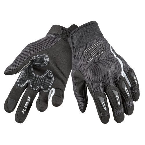 Rjays Flow Black/White Womens Gloves [Size:XS]