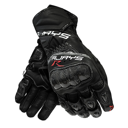 Rjays Long Cobra 2 Carbon Black Womens Gloves [Size:XS]