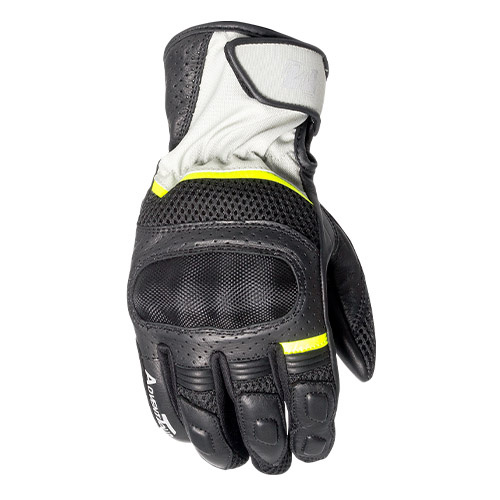 MotoDry Advent-Tour Black/Grey/Fluro Yellow Gloves [Size:SM]