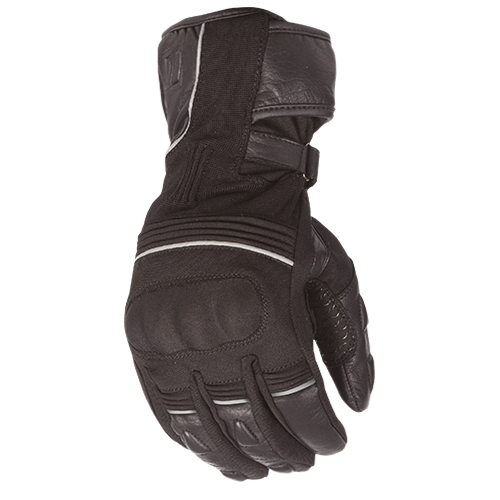 MotoDry Everest Black Gloves [Size:XS]