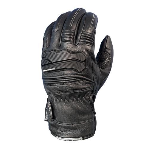 MotoDry Thredbo Black Gloves [Size:SM]