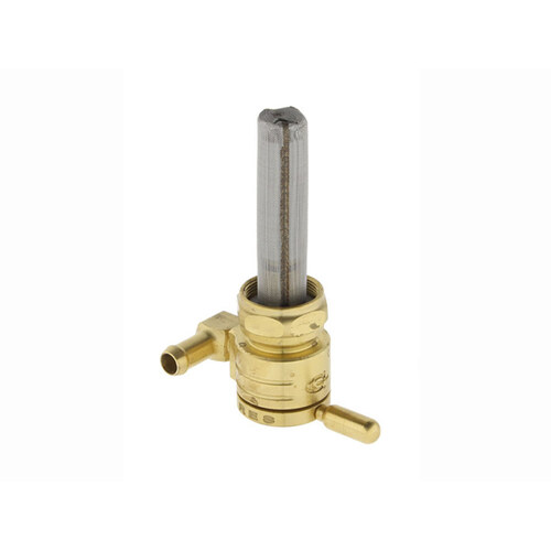 Golan Products Inc GP-76-312F-BRASS Petcock w/22mm Thread 5/16" Forward Facing Fuel Outlet Brass