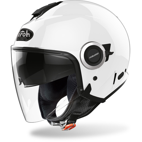 Airoh Helios Gloss White Helmet [Size:LG]