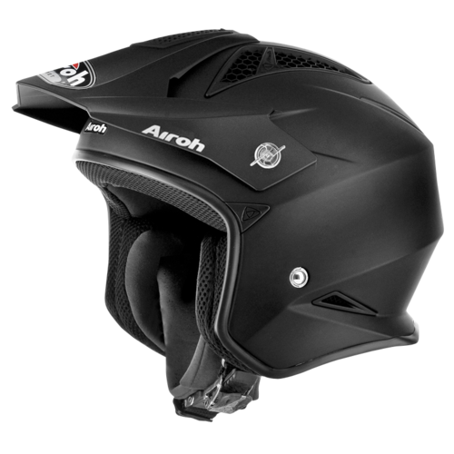 Airoh TRR-S Matte Black Trial Helmet [Size:XS]