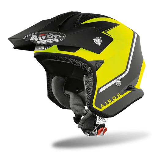 Airoh TRR S Trial Keen Matte Yellow Helmet [Size:XS]