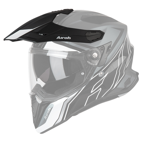 Airoh HAZV6308 Replacement Peak for Commander Helmets Duo Gloss/Matte Black