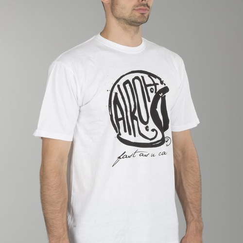 Airoh White T-Shirt [Size:SM]