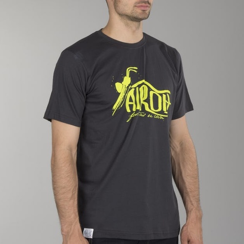 Airoh Grey T-Shirt [Size:XS]