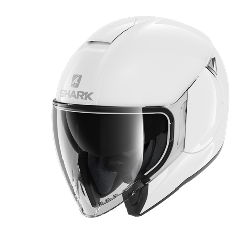 Shark Citycruiser Blank White Helmet [Size:XS]