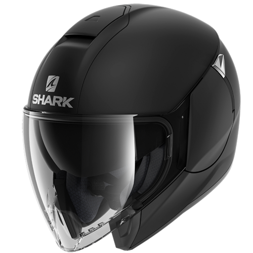 Shark Citycruiser Blank Matte Black Helmet [Size:XS]
