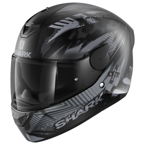 Shark D-Skwal 2 Penxa Matte Black/Anthracite Helmet [Size:XS]