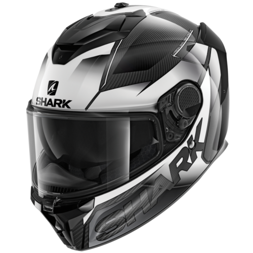 Shark Spartan GT Carbon Shestter White/White Helmet [Size:XS]