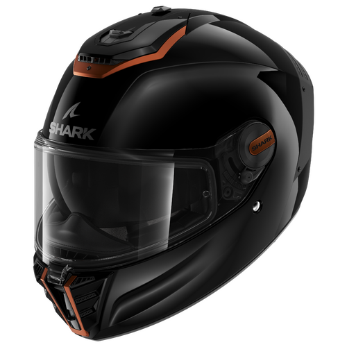Shark Spartan RS Blank SP Gloss Black Helmet [Size:XS]