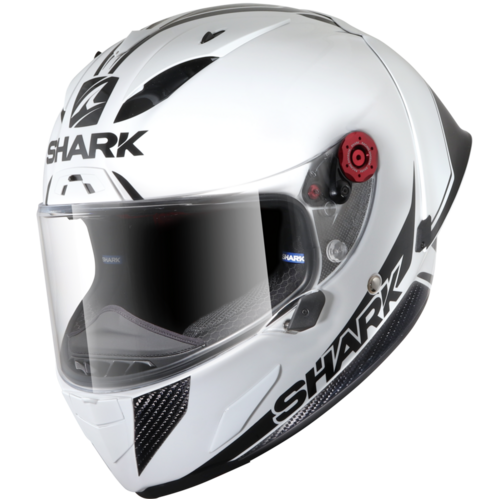 Shark Race-R Pro GP 30th Anniversary White/Carbon/Black Helmet [Size:XS]