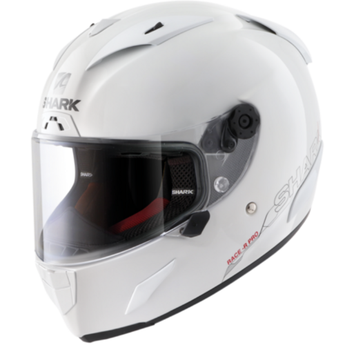 Shark Race-R Pro White Helmet [Size:XS]