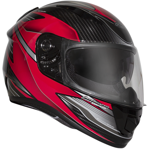 RXT A736 Evo Axis Black/Red Helmet [Size:SM]