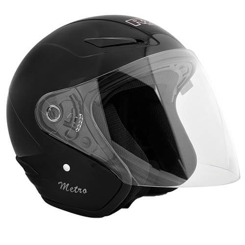 RXT A218 Metro Matte Black Helmet [Size:2XS]