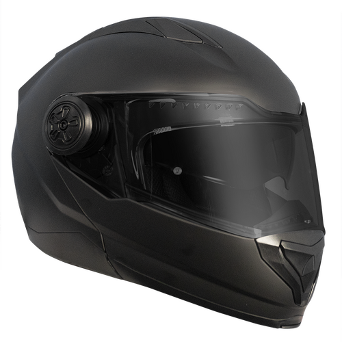 RXT 909 Flip-Up Matte Black Helmet [Size:XS]
