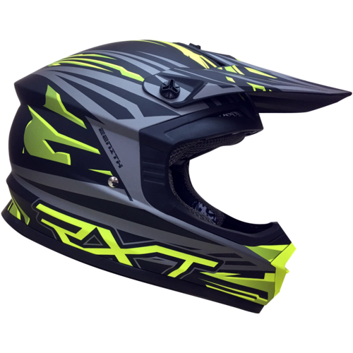 RXT A730 Zenith 3 Matte Black/Fluro Yellow Helmet [Size:XS]