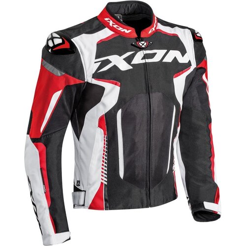 Ixon Gyre Black/White/Red Textile Jacket [Size:SM]