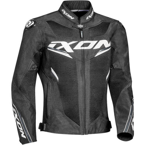 Ixon Draco Black/White Textile Jacket [Size:SM]