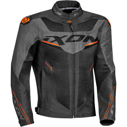 Ixon Draco Black/Anthracite/Orange Textile Jacket [Size:SM]