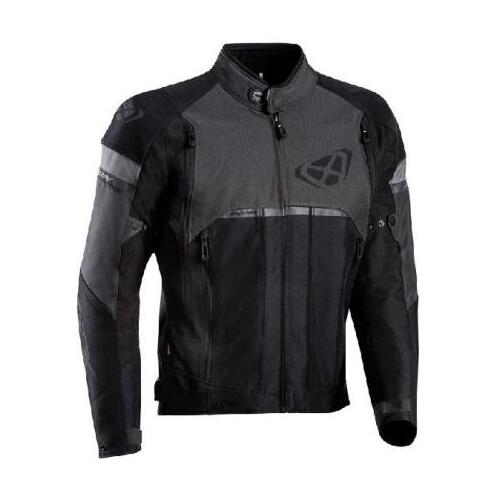 Ixon All Road Black/Grey Textile Jacket [Size:SM]
