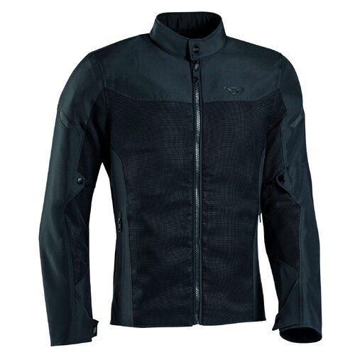 Ixon Fresh Black Textile Jacket [Size:SM]