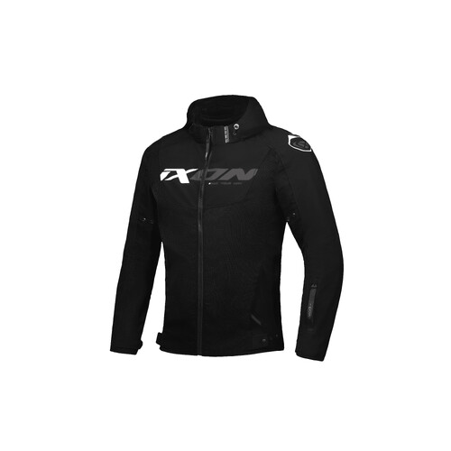 Ixon Fierce Black/Grey/White Textile Jacket [Size:SM]