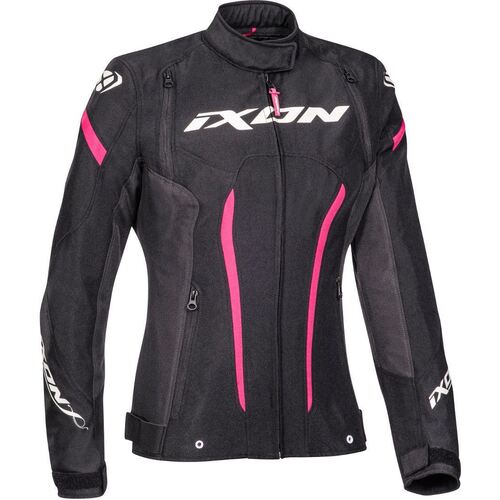 Ixon Striker Lady Black/Anthracite/Fuchsia Textile Womens Jacket [Size:XS]