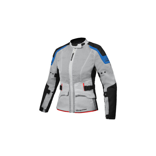Ixon M-Njord Lady Light Grey/Blue Womens Jacket [Size:SM]