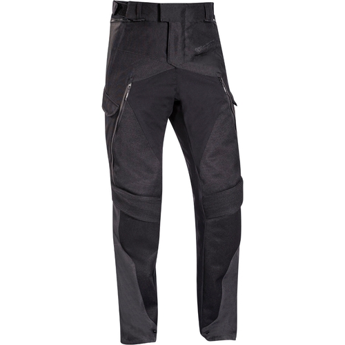 Ixon Eddas Black/Anthracite Short Leg Textile Pants [Size:MD]
