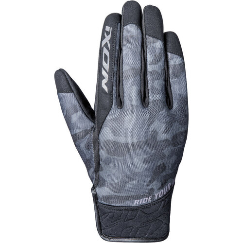 Ixon RS Slicker Black/Black Camo Gloves [Size:SM]