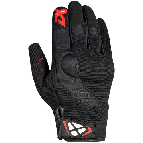 Ixon RS Delta Black/Red/White Gloves [Size:XL]