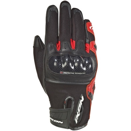 Ixon RS Rise Air Black/Red Gloves [Size:SM]