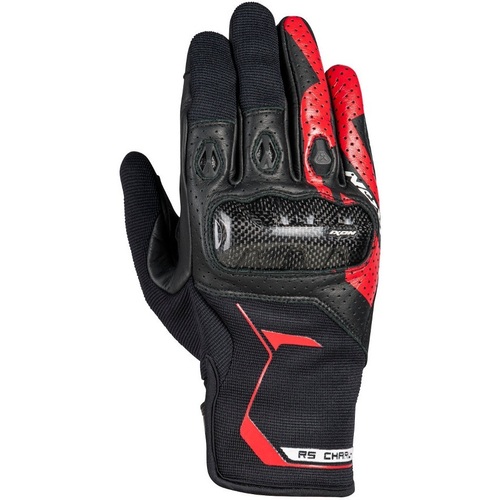 Ixon RS Charly Black/Red Gloves [Size:SM]