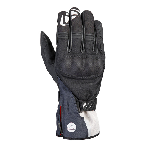 Ixon MS Loki Black/Grey/Blue Gloves [Size:SM]