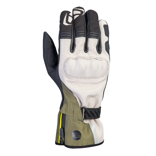 Ixon MS Loki Grey/Khaki/Black Gloves [Size:SM]