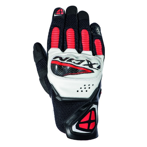 Ixon RS4 Air Black/Red/White Gloves [Size:SM]