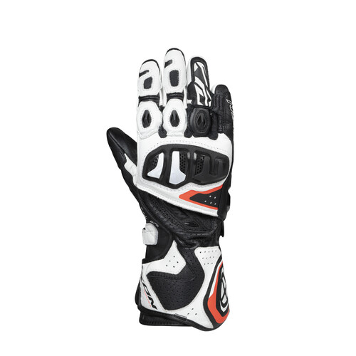 Ixon Vortex GL Black/White Gloves [Size:SM]